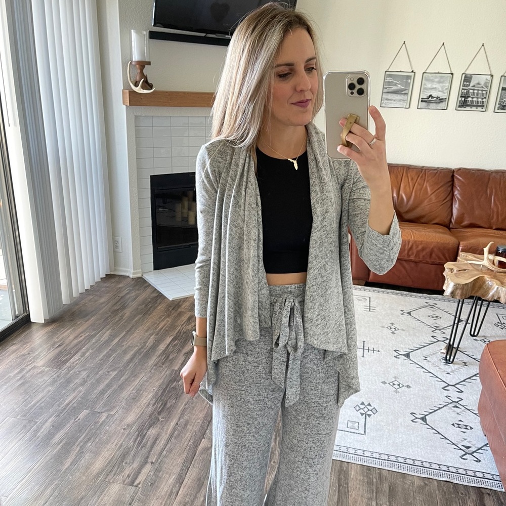 Waterfall cardigan